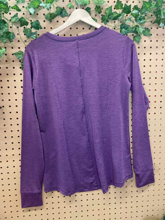 Eddie Bauer Size Small Purple Women's Long Sleeve Shirt
