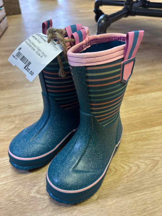 Child Size 8 Lands End Girl's Footwear