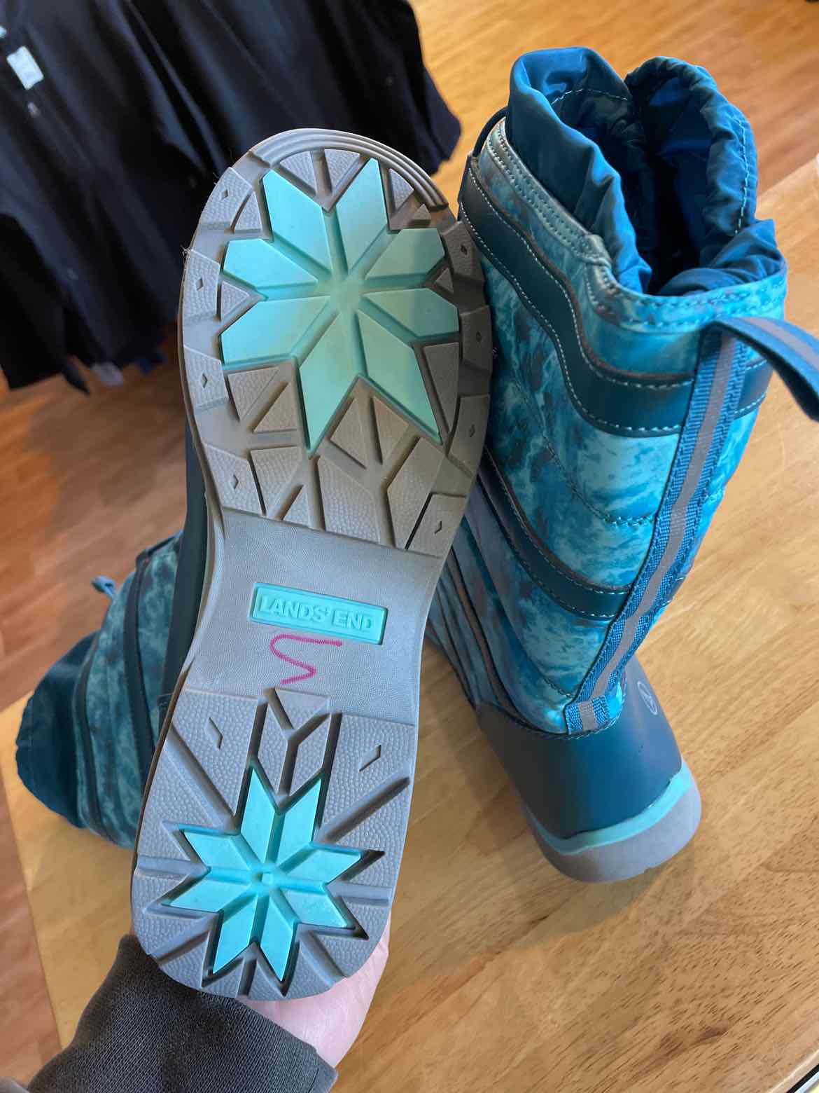 Child Size 7 Lands End Boy's Shoe & Boot