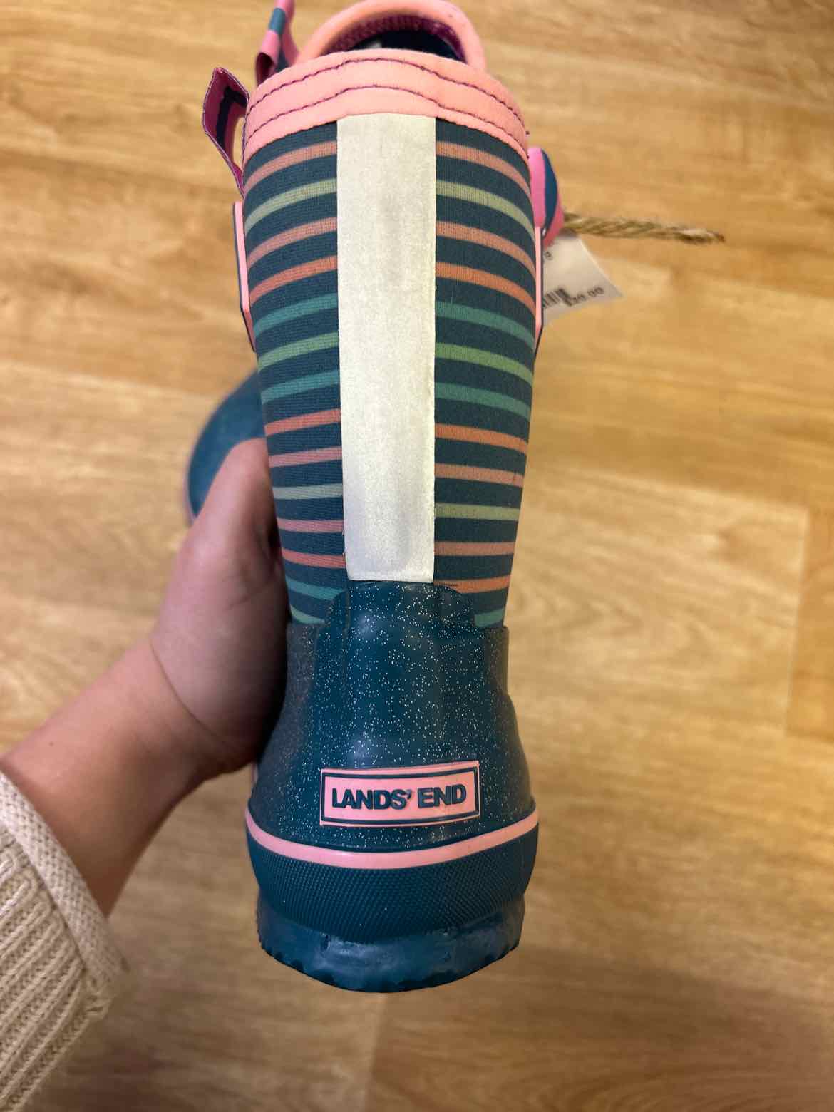 Child Size 8 Lands End Girl's Footwear